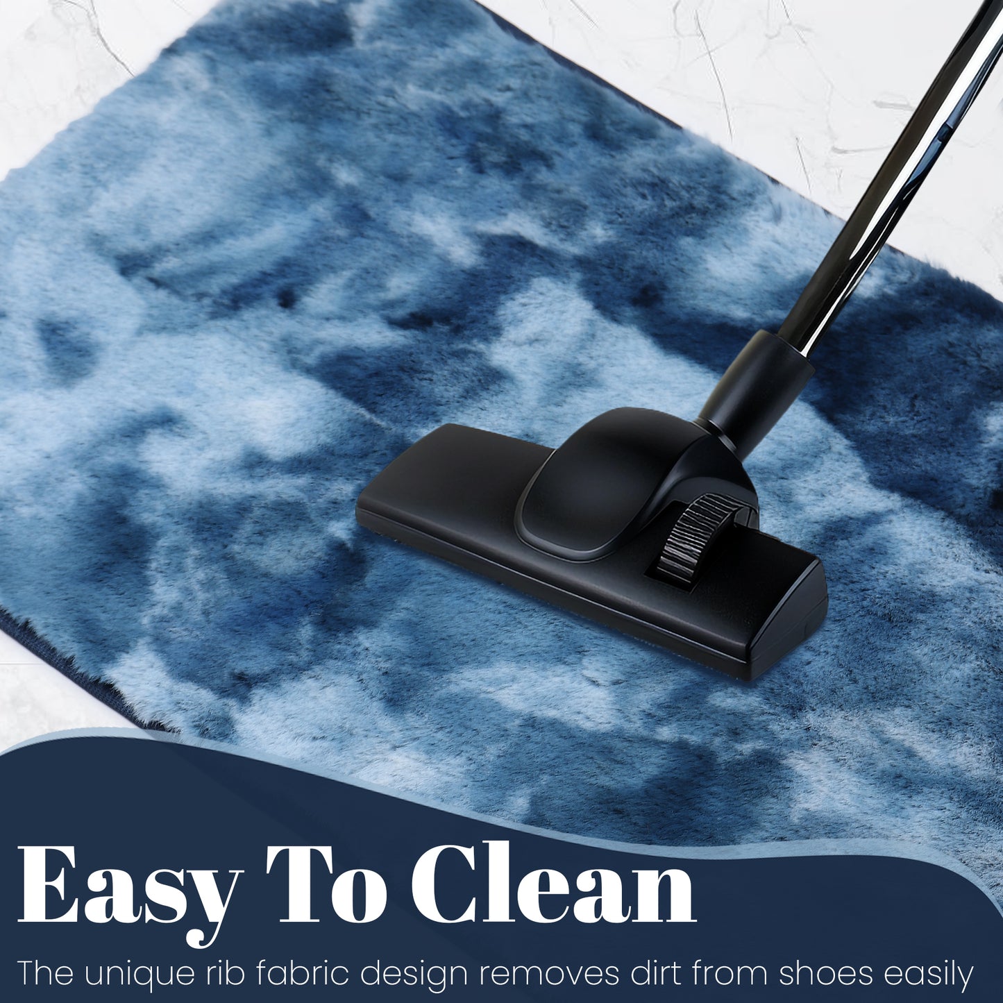 Rabbit Fur Printed Design Rug – Soft & Stylish Comfort