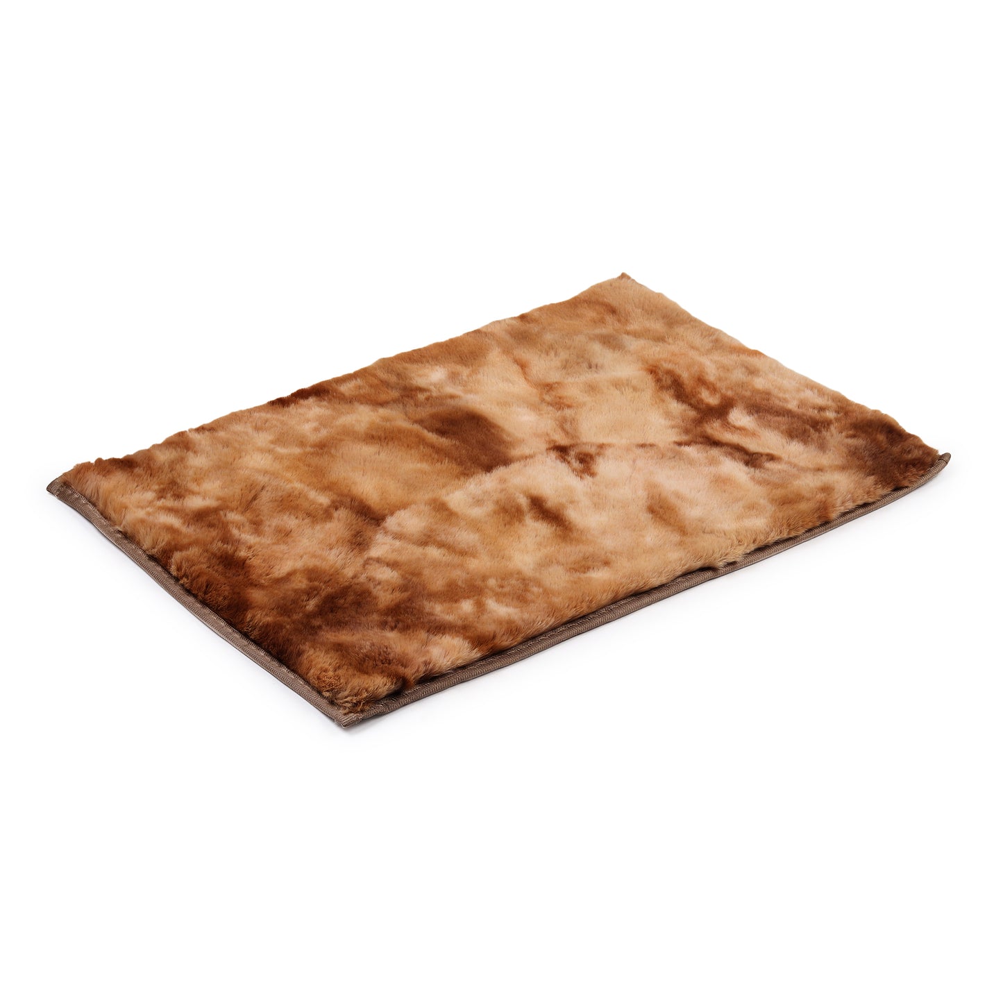 Rabbit Fur Printed Design Rug – Soft & Stylish Comfort