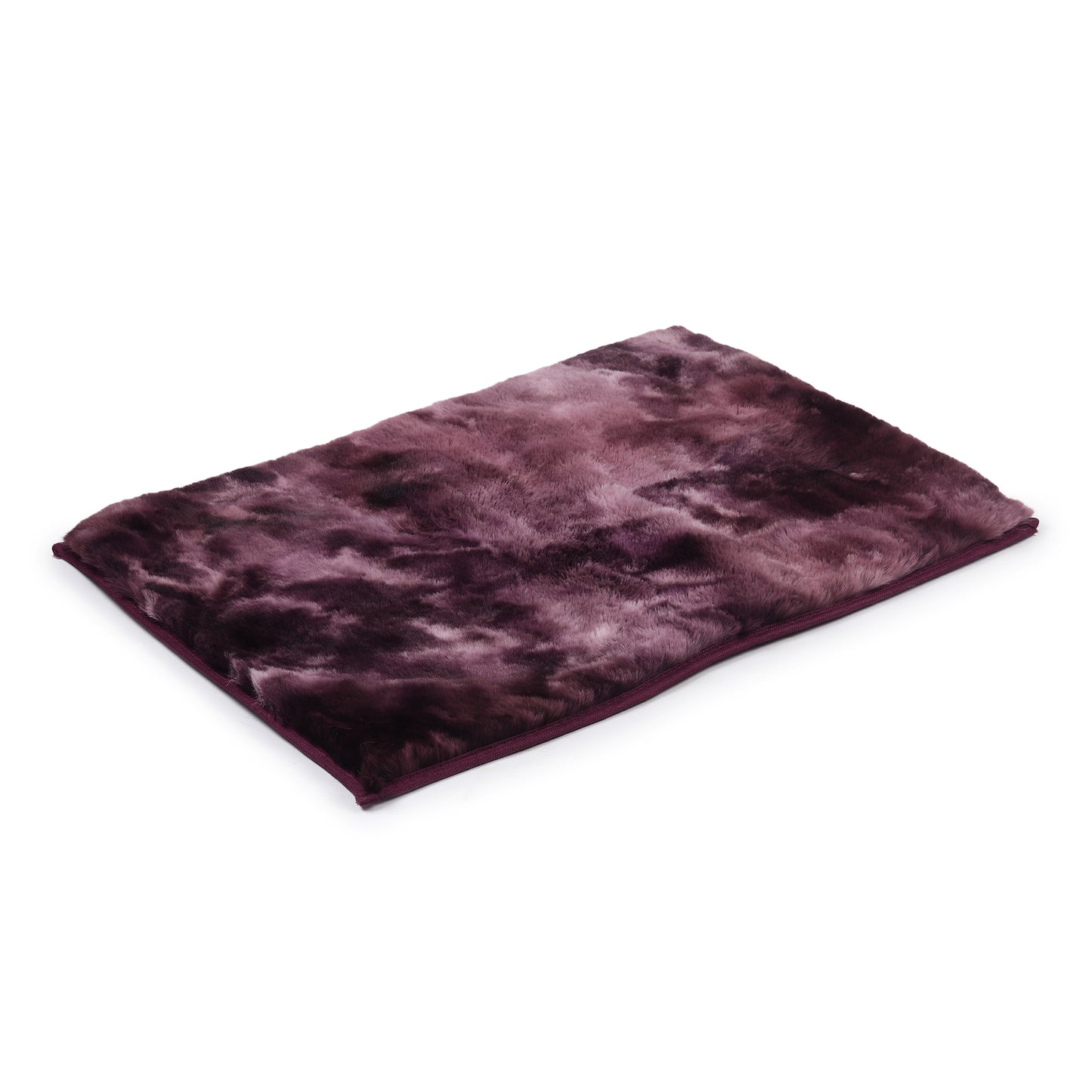 Rabbit Fur Printed Design Rug – Soft & Stylish Comfort