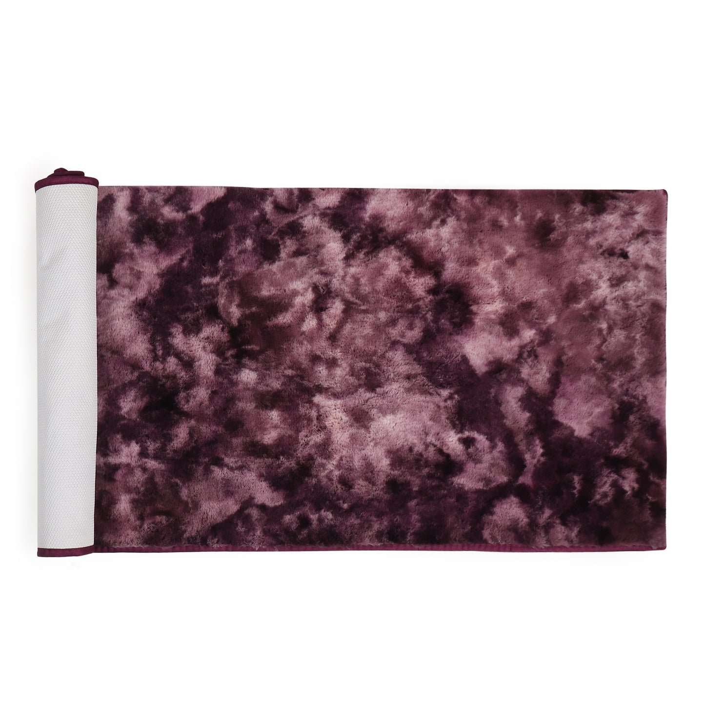 Bedroom & Living Room Runner Rug – Rabbit Fur Printed Design