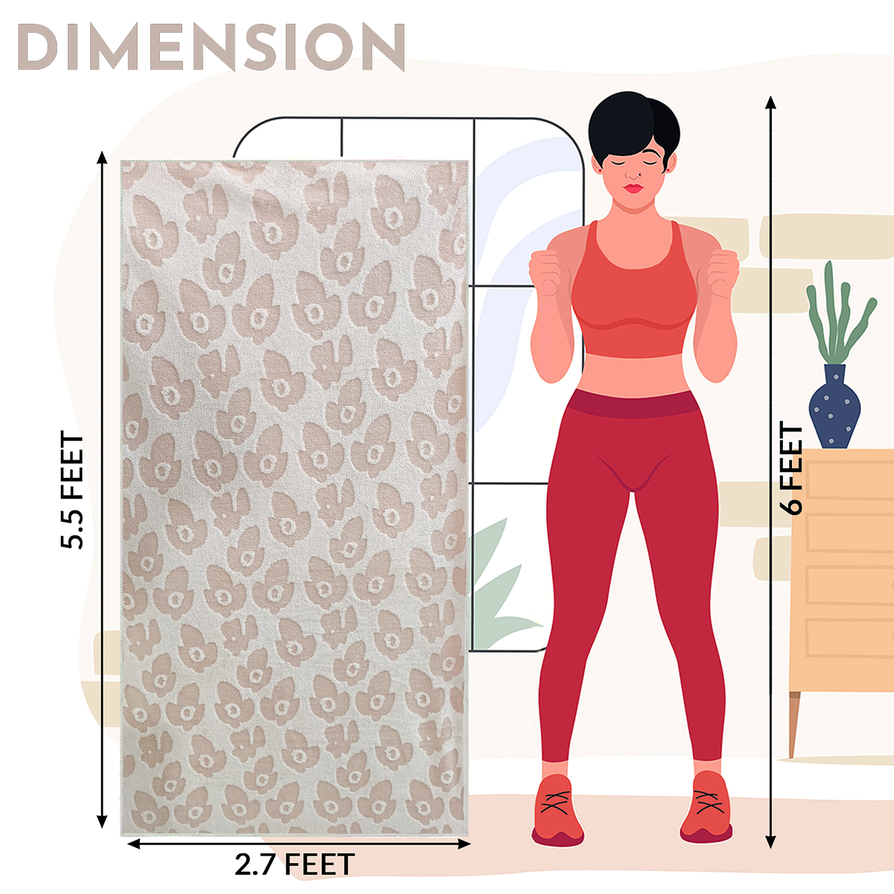 Prime Printed Heavyweight Towel – Blossom Collection