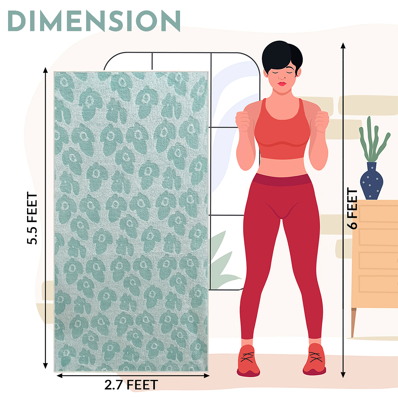 Prime Printed Heavyweight Towel – Blossom Collection