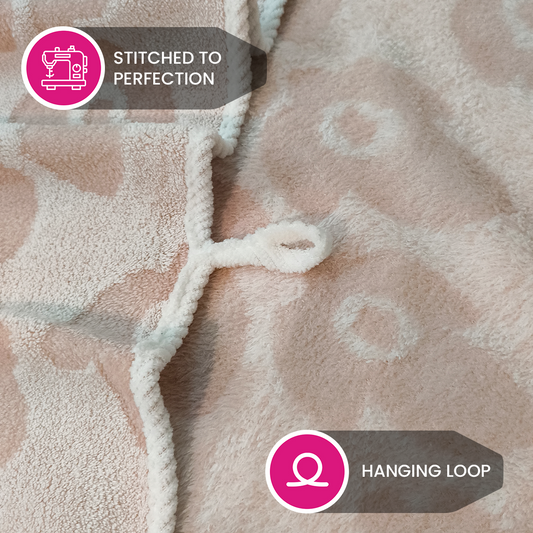 Prime Printed Heavyweight Towel – Elegant Floral Design