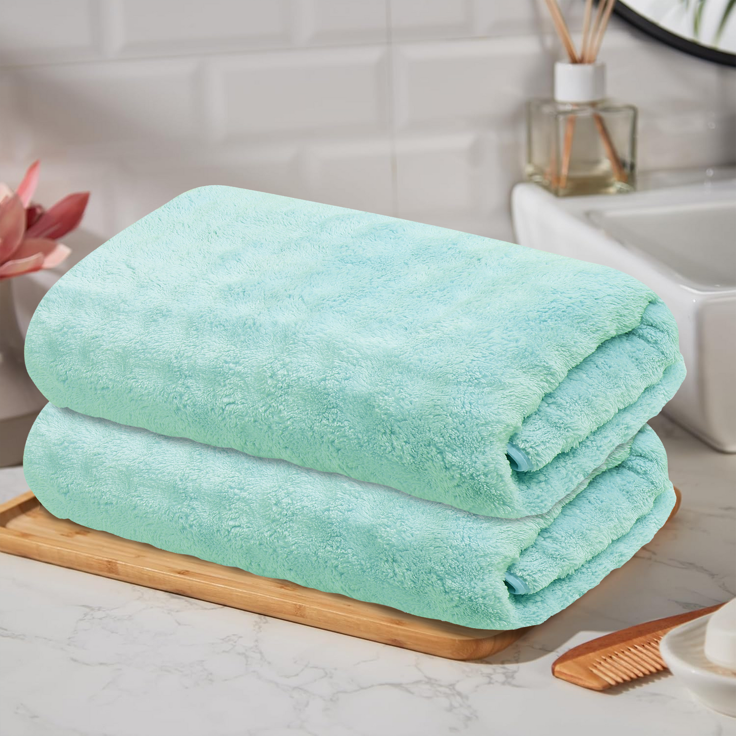 Prime Printed Heavyweight Towel – Rose Elegance Collection